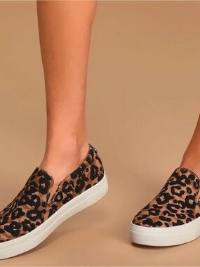 Gills Leopard Platform Sneakers